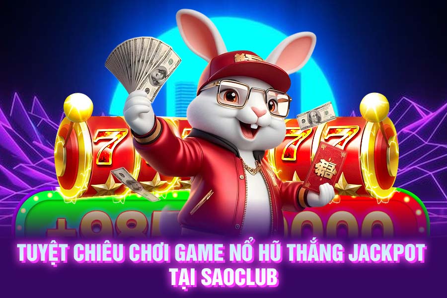 Tuyệt chiêu chơi game nổ hũ thắng jackpot tại SaoClub